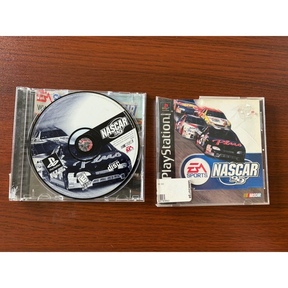NASCAR 99 (Sony PlayStation 1, 1998) PS1 Complete CIB W/ Reg Card Video Game